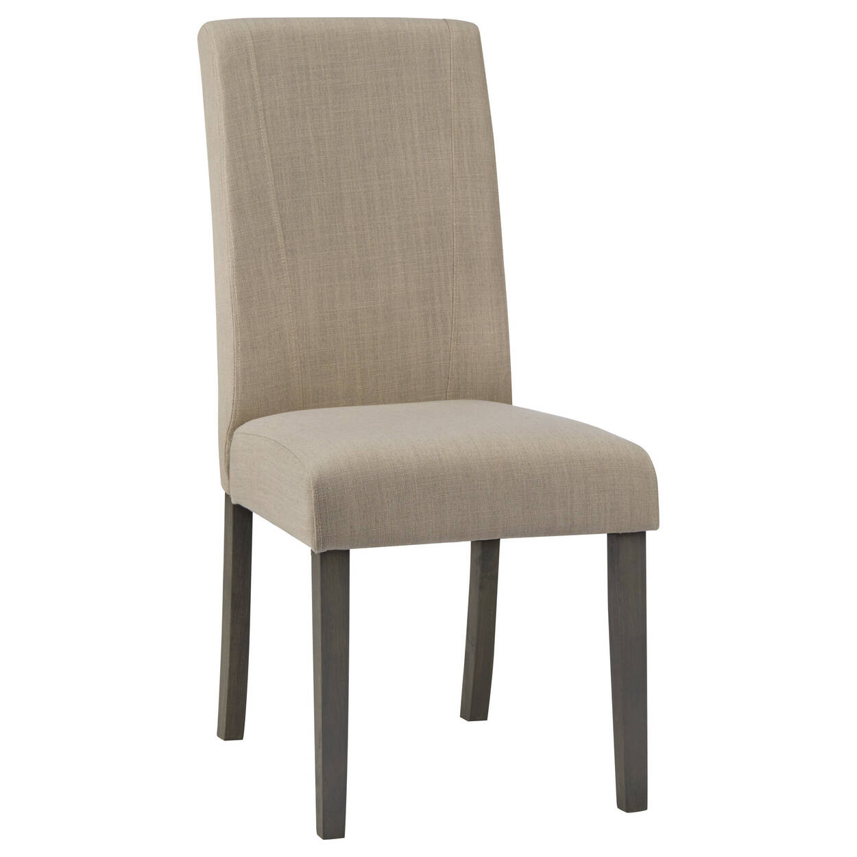 Fabric and Rubberwood Dining Chair | Bouclair.com